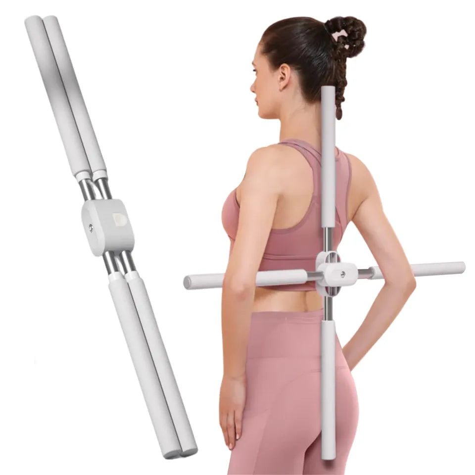 Yoga Stick Stretching