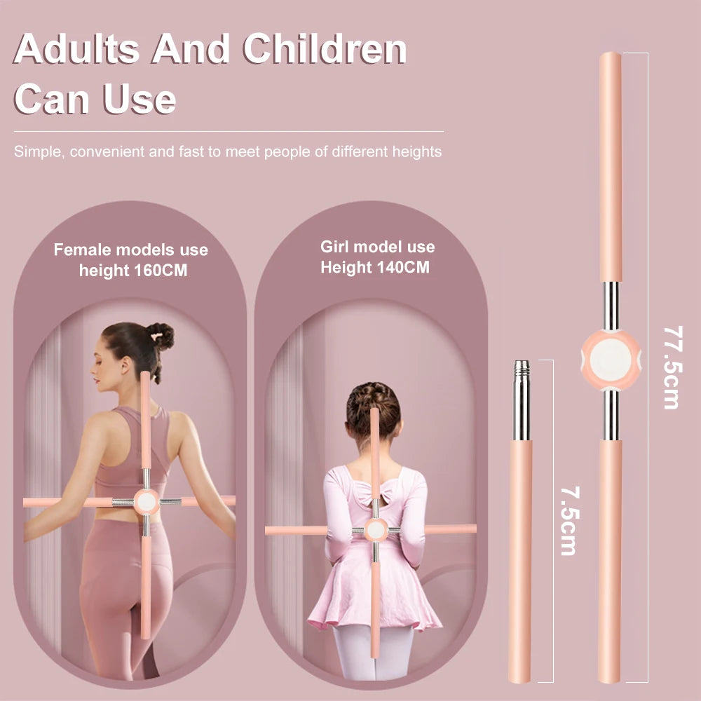 Yoga Stick Stretching
