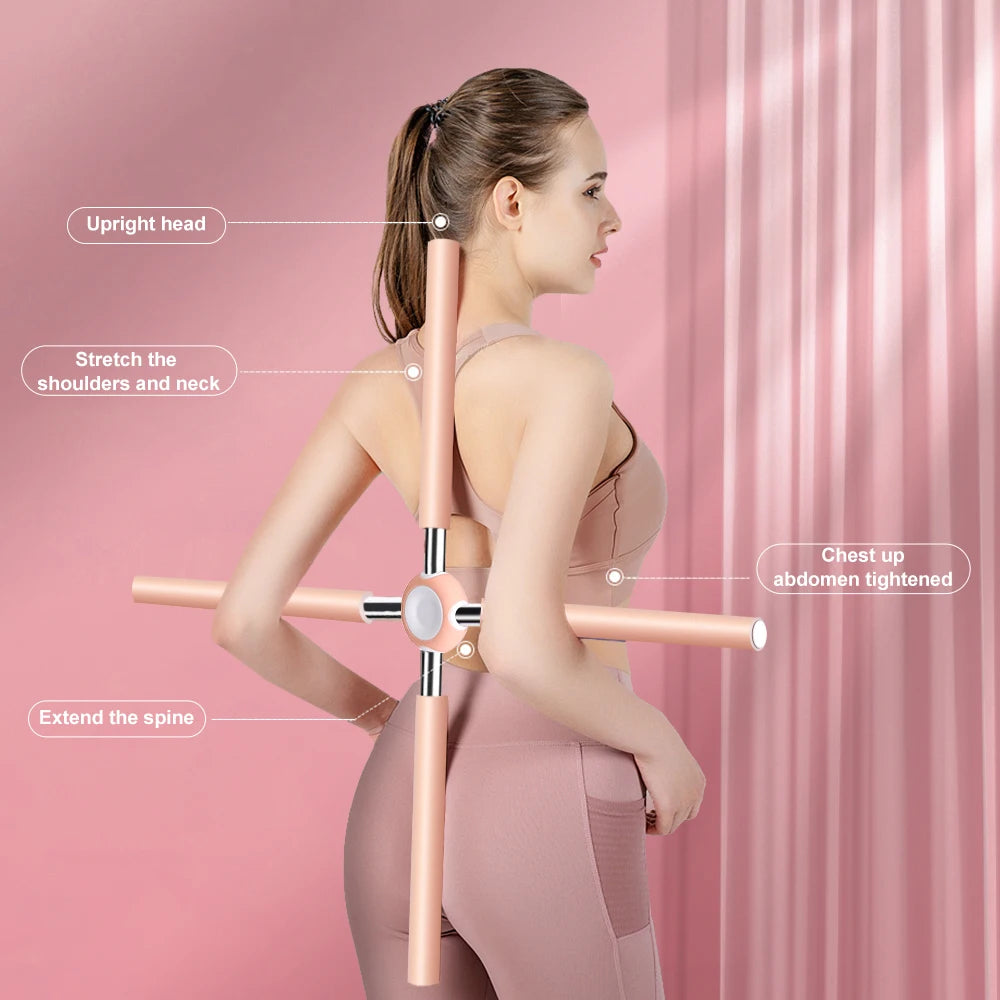 Yoga Stick Stretching