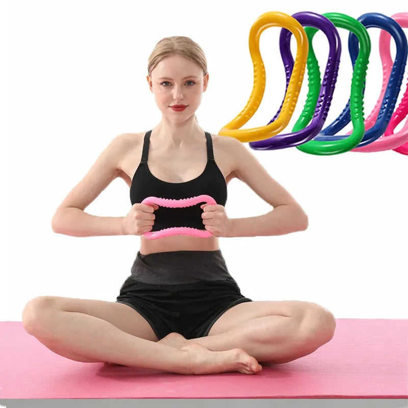 Lidylinashop Yoga Ring Fitness Ring Yoga Magic Ring Pilates