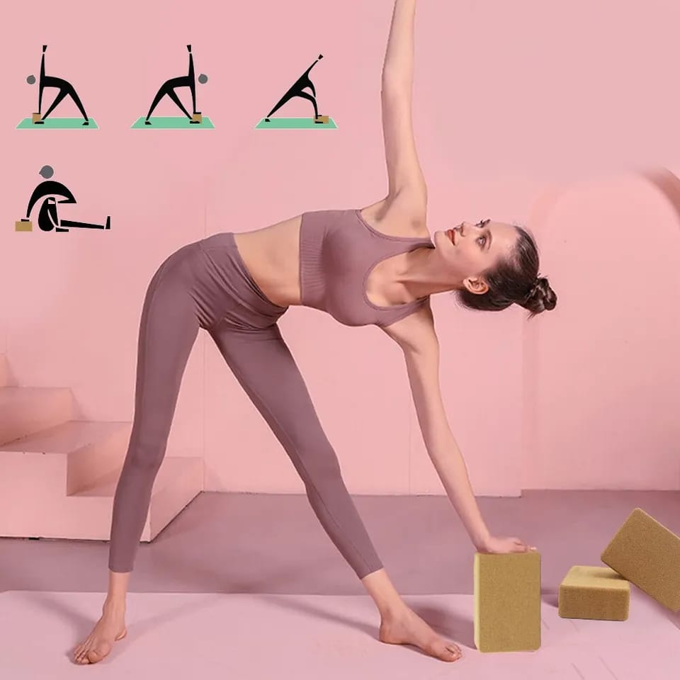 Cork Yoga Block