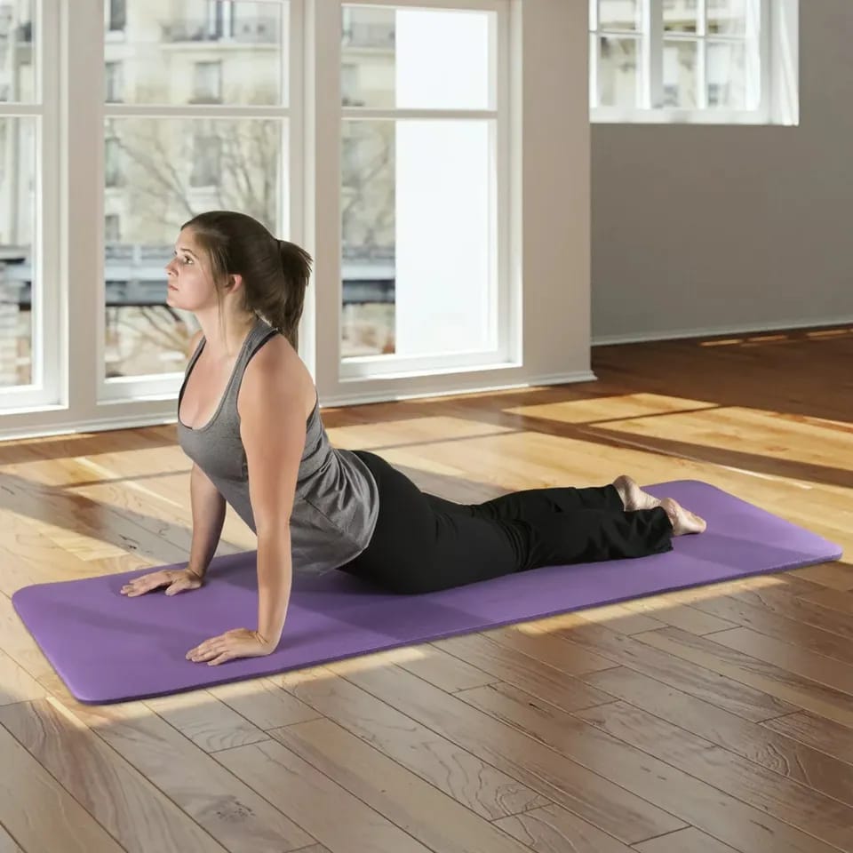 10mm 15MM Thick Yoga Mat Non-Slip Pilates Gym Exercise Pad Carpet Fitness  New
